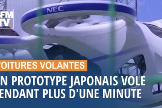 Le Japon a réussi à faire voler une voiture électrique pendant plus d&rsquo;une minute – VIDÉO