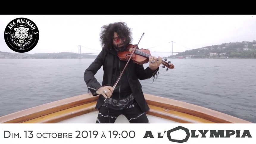 Le violoniste Ara Malikian sera en concert le 13 octobre 2019 à l&rsquo;Olympia