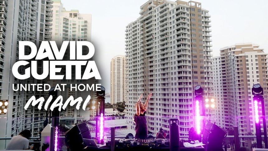 VIDÉO David Guetta : revivez son concert caritatif en direct depuis Miami