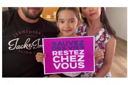 VIDÉO Le clip « Restez chez vous »   en soutien aux soignants avec, entre autres, Magalie Vae, Serge Lama, Richard Cross