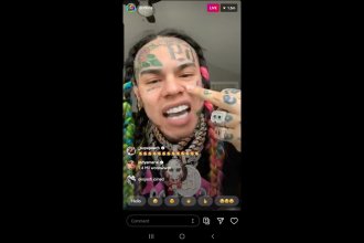 Record : Le rappeur 6ix9ine rassemble 2 millions de personnes avec un Live Instagram