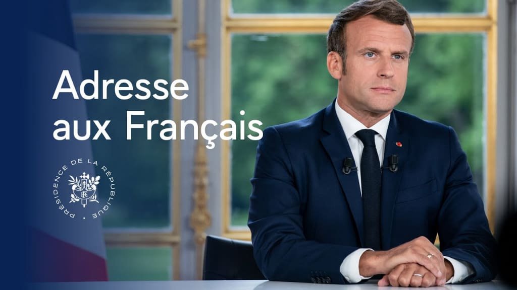 VIDÉO Voici l&rsquo;allocution intégrale d’Emmanuel Macron en vidéo mais aussi son discours en texte