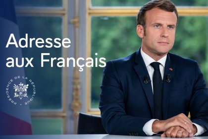 VIDÉO Voici l&rsquo;allocution intégrale d’Emmanuel Macron en vidéo mais aussi son discours en texte
