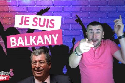 VIDÉO L&rsquo;humoriste Anthony Joubert se moque de Patrick Balkany dans un clip hilarant