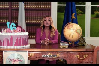 VIDÉO Wejdene annonce (déjà) la sortie de son premier album « 16 (ans) » et se prend pour Emmanuel Macron
