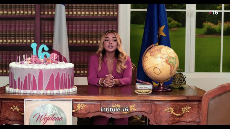 VIDÉO Wejdene annonce (déjà) la sortie de son premier album « 16 (ans) » et se prend pour Emmanuel Macron