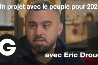 VIDEO Figure des Gilets jaunes, Eric Drouet « candidat » à la présidentielle 2022 ?