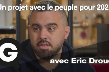 VIDEO Figure des Gilets jaunes, Eric Drouet « candidat » à la présidentielle 2022 ?