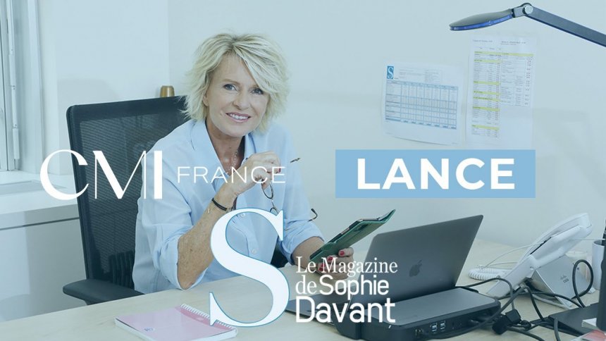 Sophie Davant lance un nouveau bimestriel « S, le magazine de Sophie Davant »