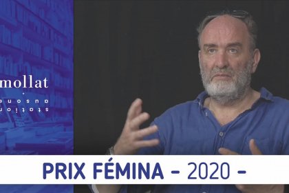 Le prix Femina attribué à Serge Joncour pour son roman « Nature humaine »