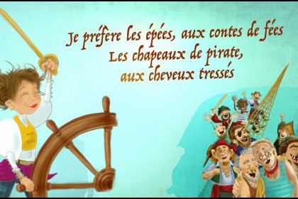 Aurélie Cabrel : le livre audio « Zélie la pirate » est disponible