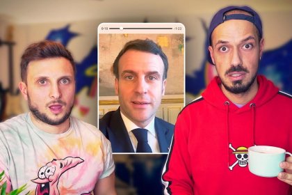 VIDEO Emmanuel Macron lance un défi à McFly et Carlito, ils n&rsquo;en reviennent toujours pas et lui font une proposition