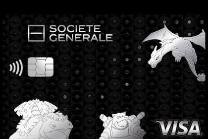 La banque Société Générale lance une carte Collection Pokémon en métal collector