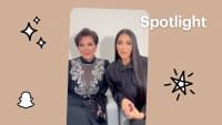 Kim Kardashian West et Kris Jenner font équipe avec Snapchat pour répandre la gentillesse sur Spotlight
