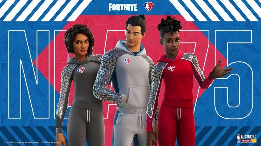 La NBA rejoint l’équipe de Fortnite pour célébrer la saison du 75e anniversaire de la NBA et le NBA All-Star 2022