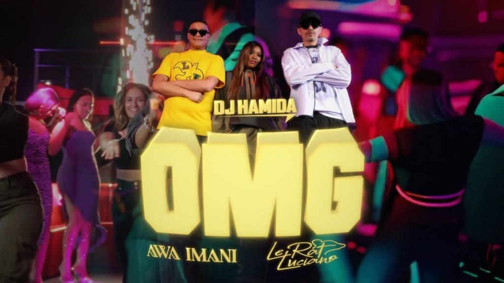 DJ Hamida invite Awa Imani et Le Rat Luciano pour son nouveau clip OMG