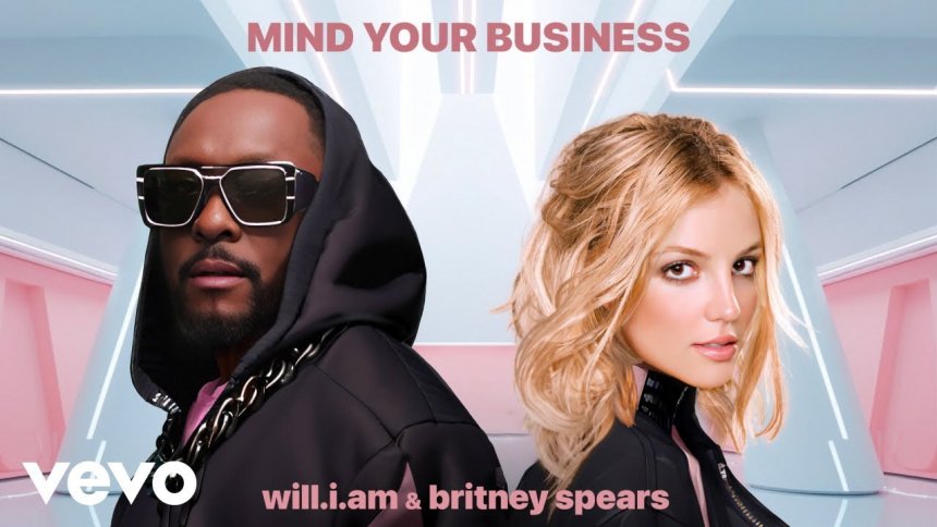 Britney Spears numéro un en France avec son duo inédit avec Will.i.am « Mind your business »