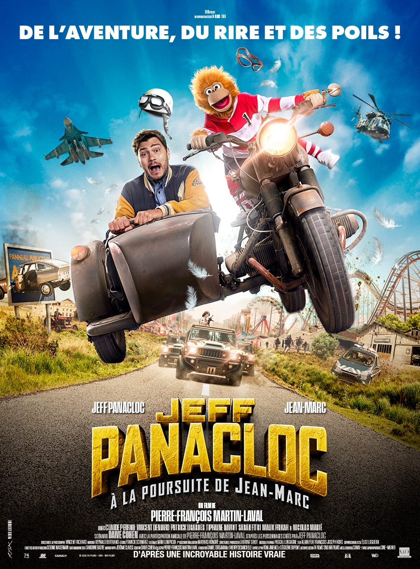 Découvrez l’affiche et la bande-annonce de la comédie de Noël : Jeff Panacloc - A la poursuite de Jean-Marc au cinéma le 20 décembre !