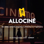 AlloCiné à 30 ans : spot publicitaire, plateforme éditoriale et collaboration avec CANAL+