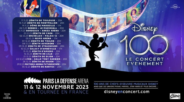 Disney en concert : un événement musical incontournable pour les 100 ans