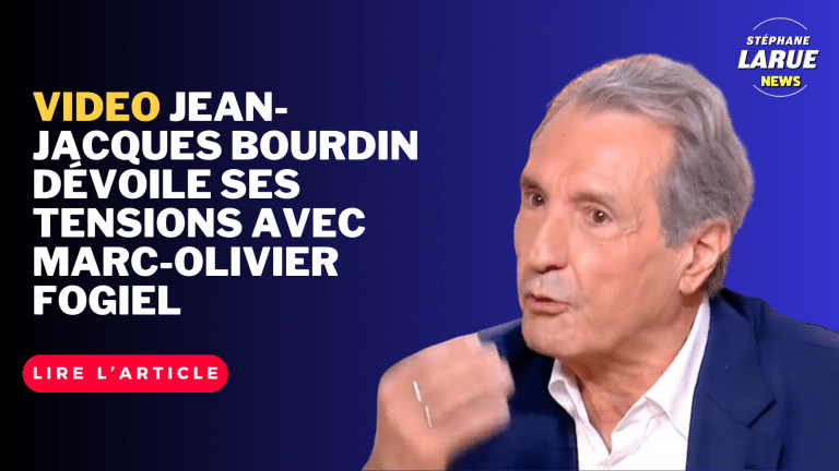 VIDEO Jean-Jacques Bourdin dévoile ses tensions avec Marc-Olivier Fogiel