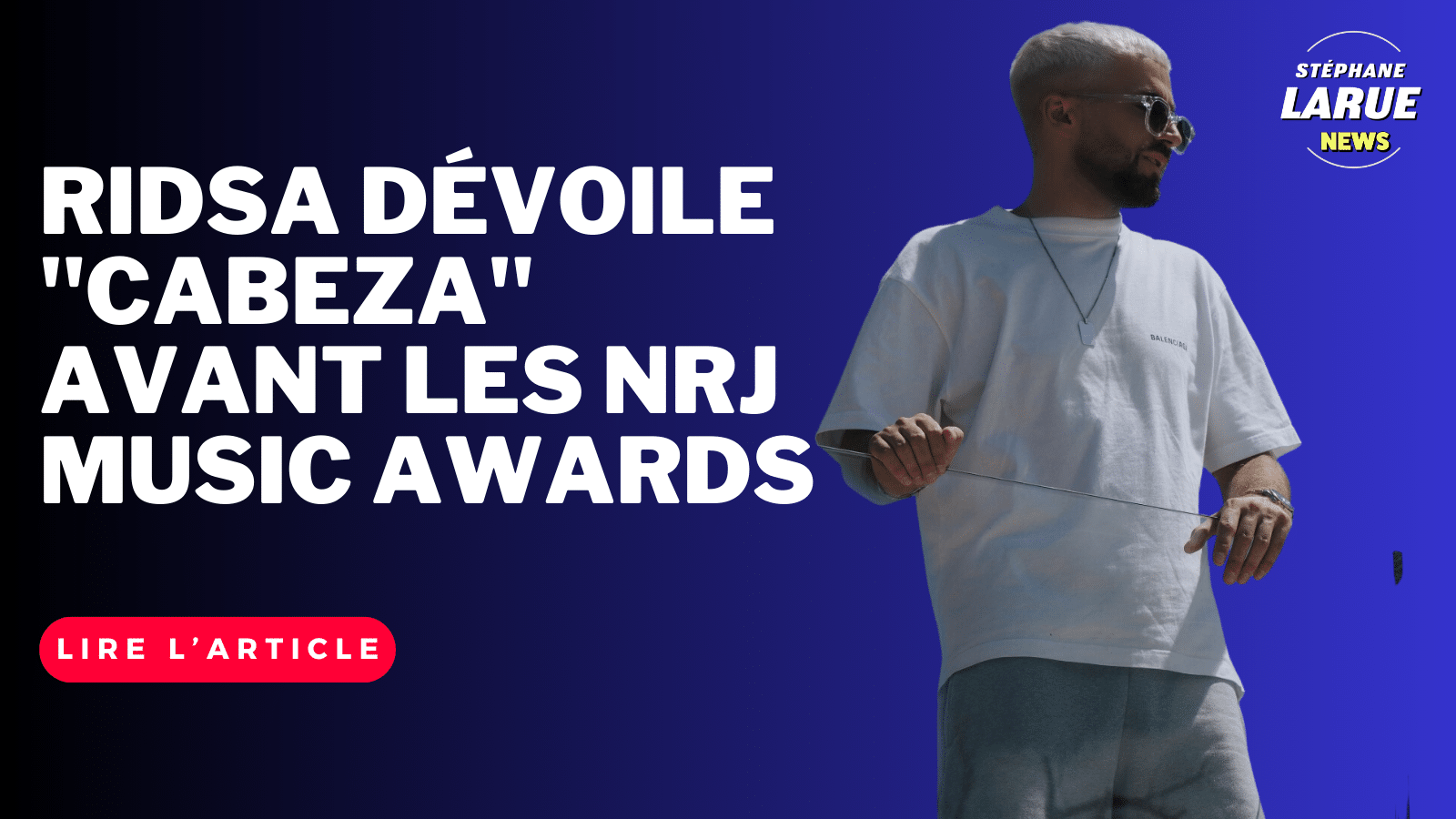 Ridsa dévoile "Cabeza" avant les NRJ Music Awards
