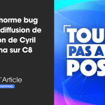 TPMP : cet énorme bug durant la diffusion de l'émission de Cyril Hanouna sur C8