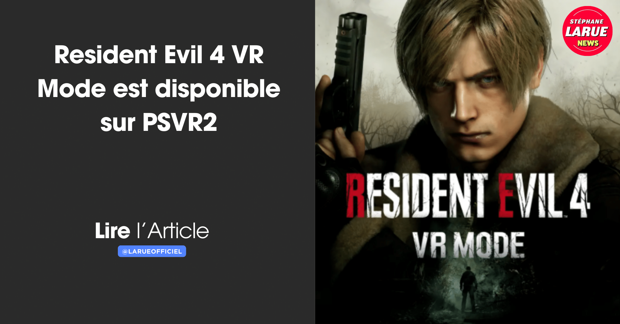 Resident Evil 4 VR Mode est disponible sur PSVR2