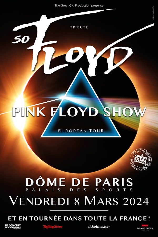 Vivez l'Expérience Floyd : So Floyd au Dôme de Paris le 08 mars 2024