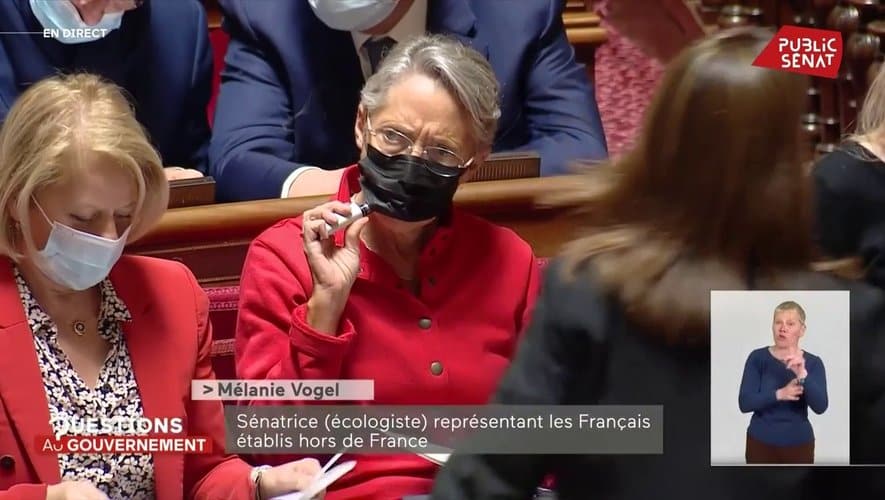 Le ministre de la Santé demande à la Première ministre, Elisabeth Borne, de ne plus vapoter à l'Assemblée nationale