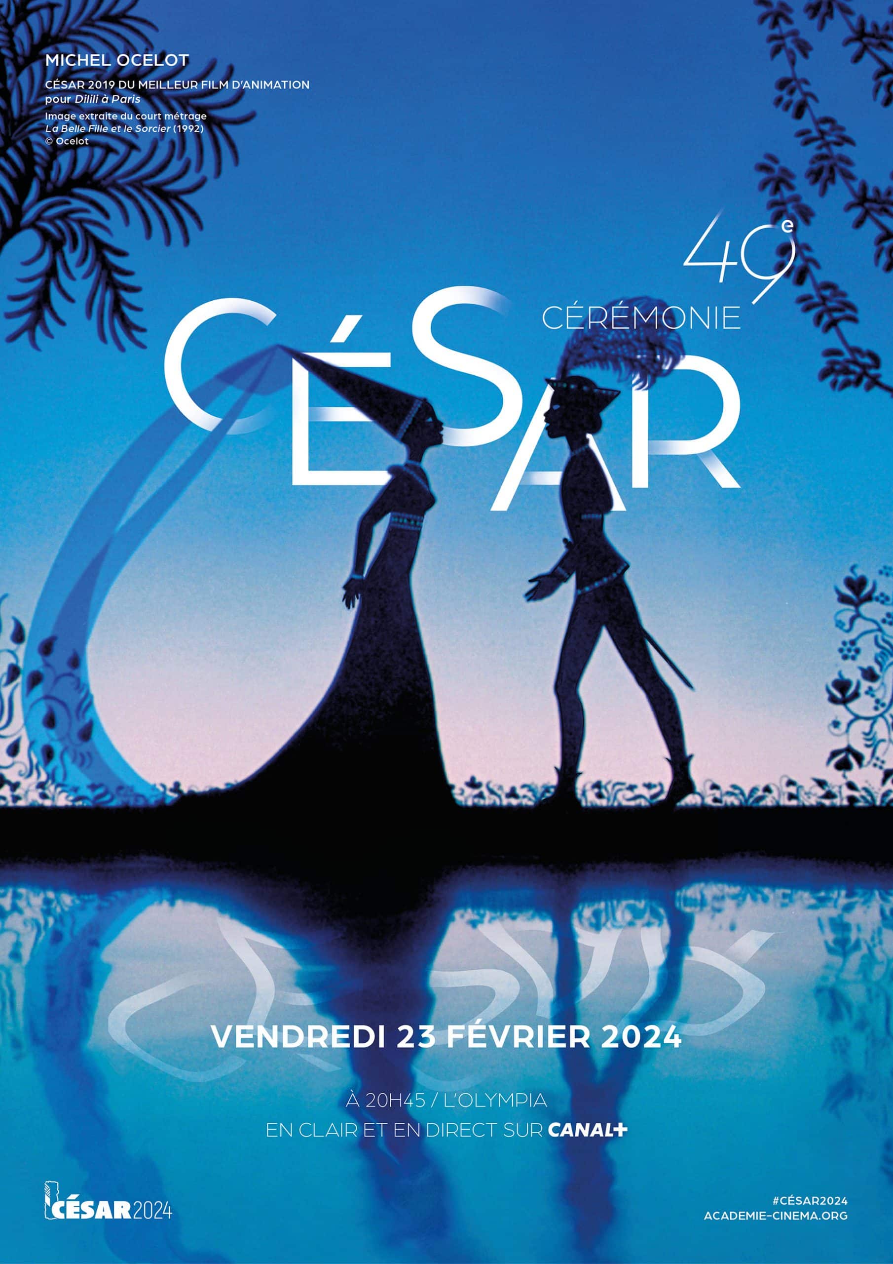 L'Affiche de la 49e Cérémonie des César : Un Hommage à Michel Ocelot et à l'Animation