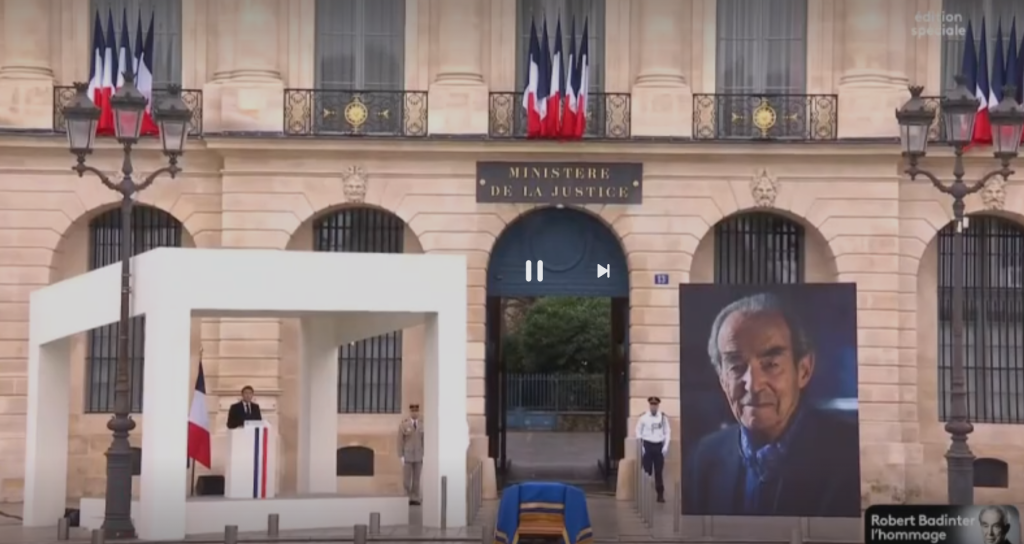 Robert Badinter : Emmanuel Macron demande son entrée au Panthéon - VIDEO