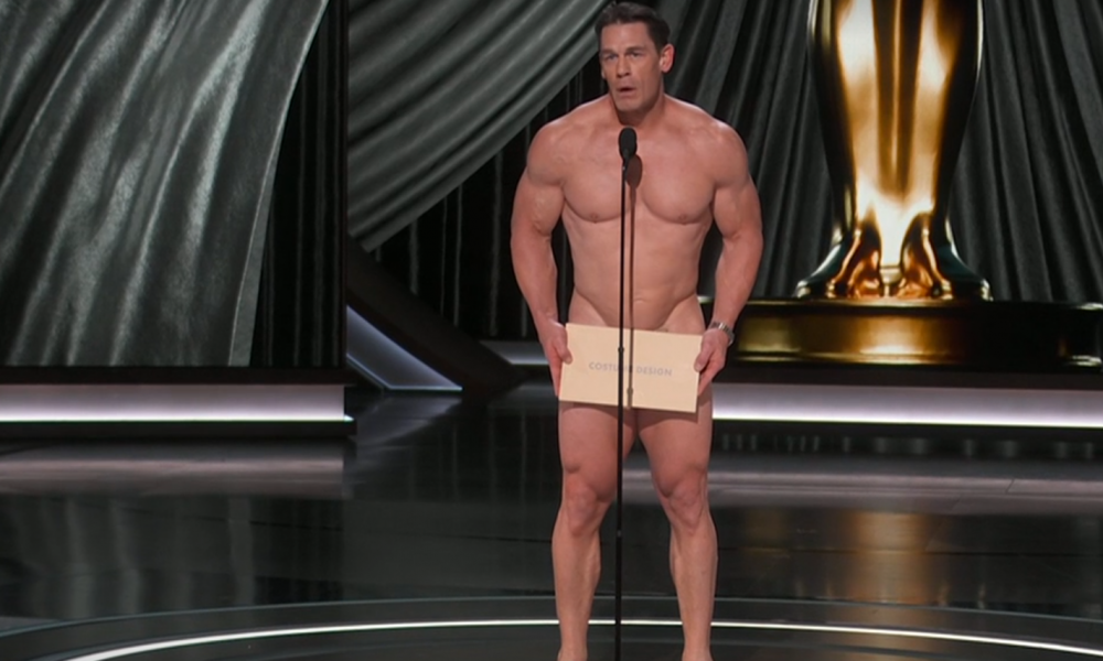 VIDÉO. Oscar 2024 : John Cena apparaît complètement nu sur la scène pendant la cérémonie