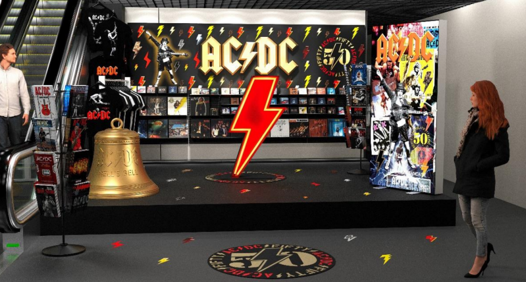La Fnac célèbre 50 ans d'AC/DC avec des pop-up stores exclusifs en France