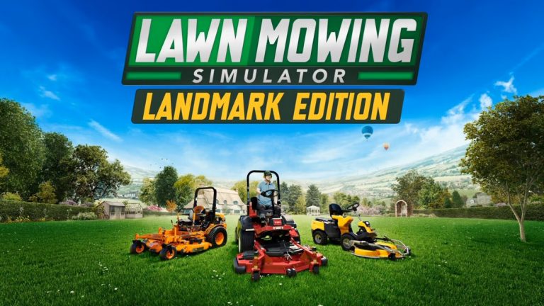 Le jeu vidéo Lawn Mowing Simulator est disponible sur Nintendo Switch