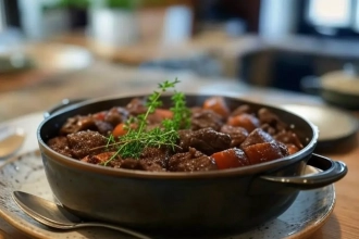 Bœuf Bourguignon : découvrez une recette incontournable avec Stéphane Larue