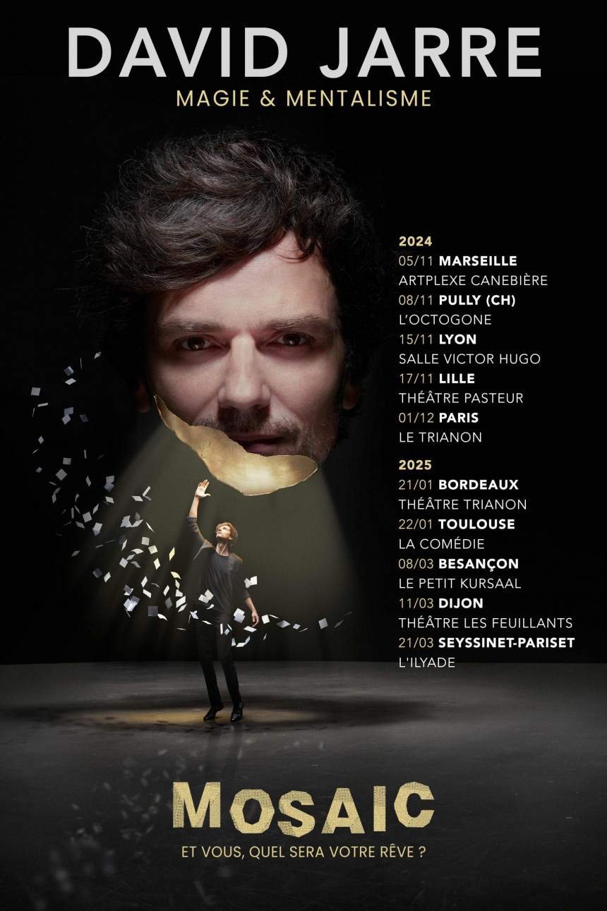 David Jarre dévoile les dates de sa tournée « Mosaic » : le Trianon en point d&rsquo;orgue