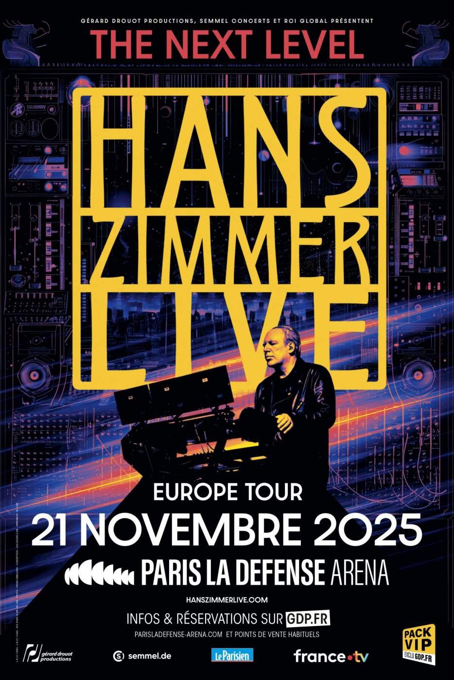 The Next Level : Hans Zimmer promet une expérience sensorielle inédite à Paris le 21 novembre 2025