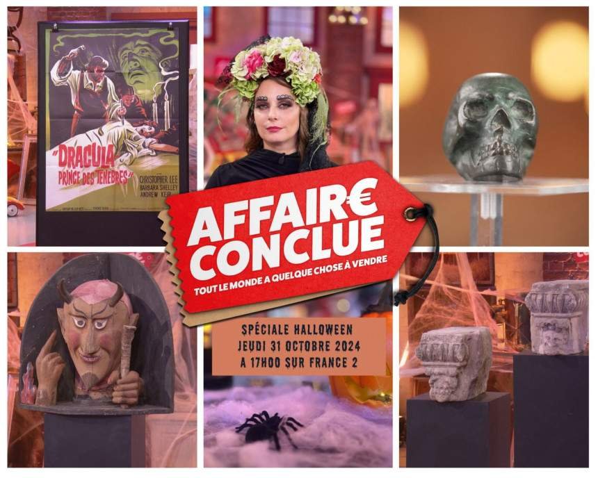 Affaire Conclue célèbre Halloween avec une vente aux enchères unique !