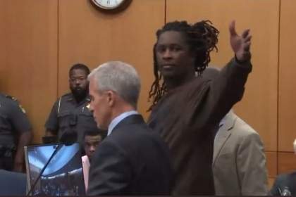 Le rappeur Young Thug condamné à 15 ans de probation et libéré
