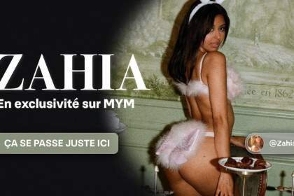 Zahia Dehar rejoint la plateforme MYM