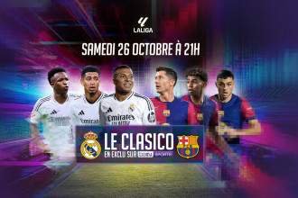 Le Clasico Real Madrid – Barça samedi 26 octobre à 21h00 sur beIN SPORTS