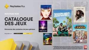 Voici les nouveautés sur le catalogue PlayStation Plus en octobre