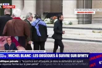 VIDÉO. Obsèques de Michel Blanc : le Splendid réuni une dernière fois