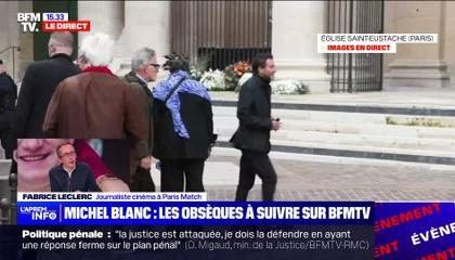 VIDÉO. Obsèques de Michel Blanc : le Splendid réuni une dernière fois