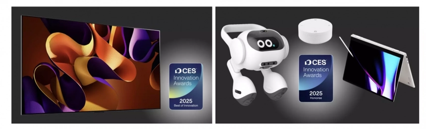 LG triomphe aux CES 2025 Innovation Awards avec ses solutions intelligentes
