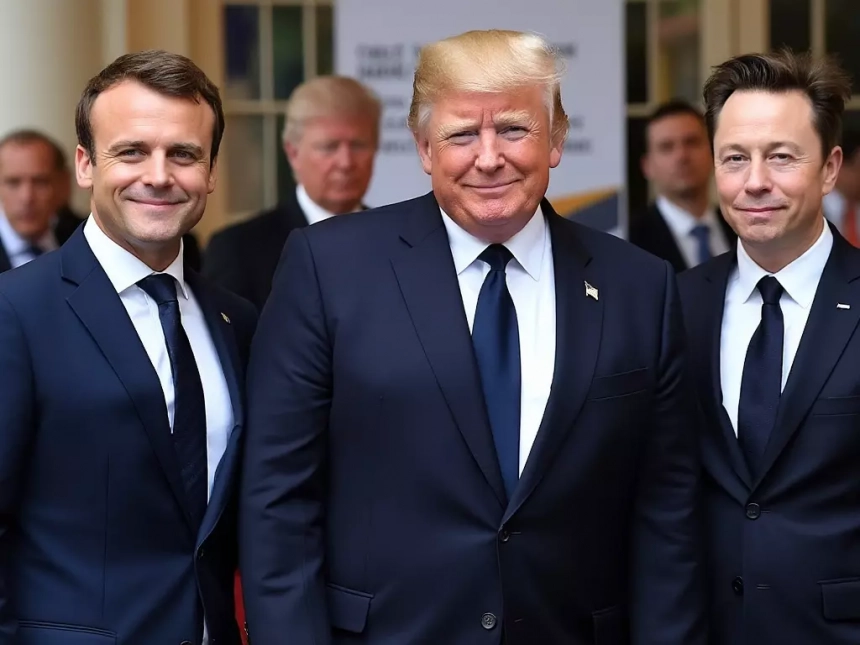 Emmanuel Macron convie Donald Trump et Elon Musk à un sommet sur l&rsquo;IA en France
