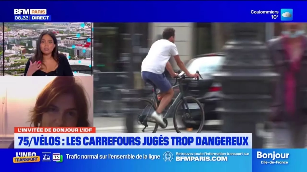 Les associations cyclistes alertent sur la dangerosité de nombreux carrefours parisiens