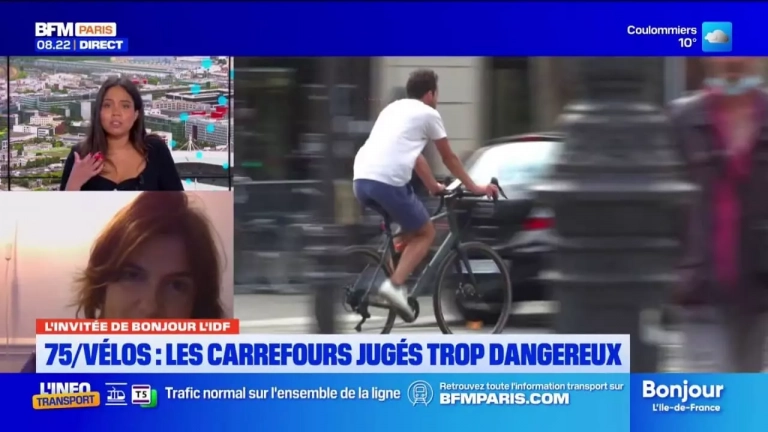 Les associations cyclistes alertent sur la dangerosité de nombreux carrefours parisiens