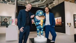 L&rsquo;art français triomphe à Art Basel Miami : Léo & Steph conquièrent le monde avec Kid Cup